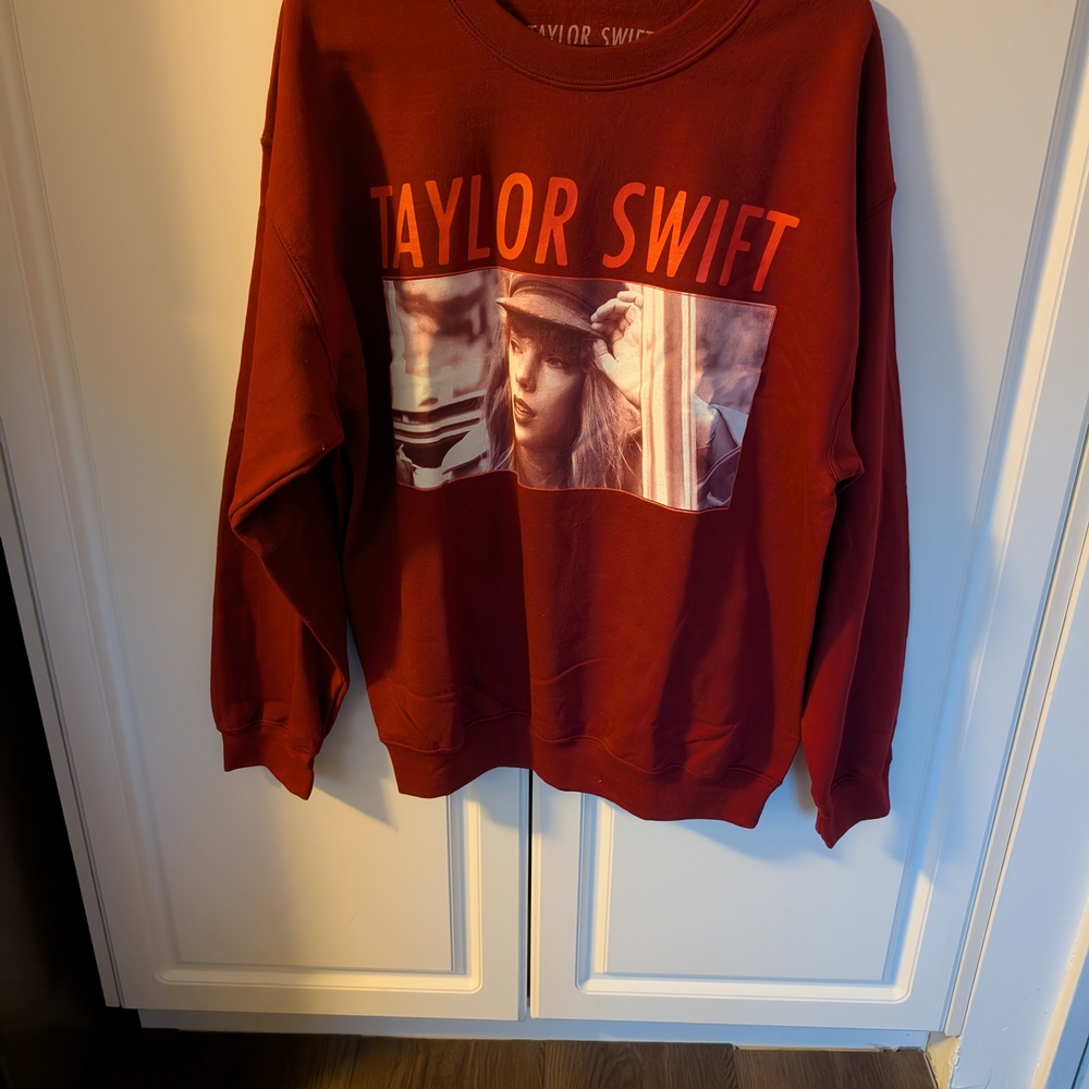 Taylor Swift Bold Red Sweatshirt